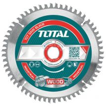 Total - disco taglio legno lama sega circolare troncatrice 24T 165mm