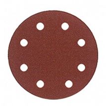 Disco multiusos de auto-agarre Classic ø 125 Grano 60 Perforé 8PC