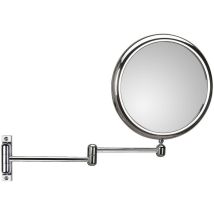 Koh-i-noor - Discolo Led C35/1ba-3 Specchio Ingranditore X2 Braccio Doppio A Muro A Batteria Codice Prod: C35/1ba-3