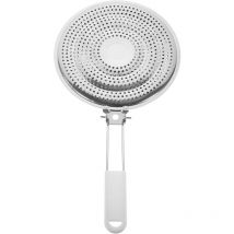 Disipador de calor de acero inoxidable de 21 cm, agarradera de acero inoxidable (solo apto para estufas de gas)