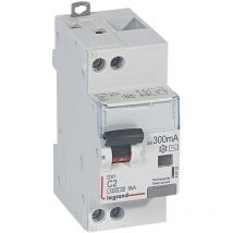 Legrand - DX3 disjoncteur differentiel 1P+N C2 ac 300MA 410722