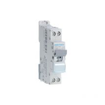 Disjoncteur 1P+N 10kA courbe c 40A 1 module Hager NFT740