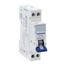 Eurohm - Disjoncteur 1P+N 10A courbe c connexion vis/vis 3kA nf (20210)