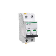 Schneider A9f06206 Disjoncteur Ic60h 2p 6a Caractéristique B