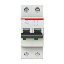 Disjoncteur S200 2P d 6 6kA ABB 2CDS252001R0061