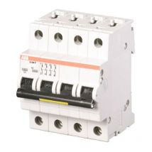 ABB - Disjoncteur S204P 40A 4P 15KA c 4 Modules S590822