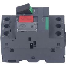 Disjoncteur de protection moteur Disjoncteur magnétique thermique du moteur AC690V Bouton de démarrage manuel du moteur Installation sur rail de