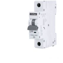 Disjoncteur différentiel 1P c 6A - Protection 10kA - Tension 230-400V - IP20