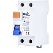Disjoncteur différentiel 2P 40A 300mA - Protection AC - Rail DIN - IP20