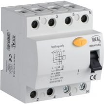 Disjoncteur différentiel, 4P KRD6-4
