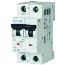 278748 DISJONCTEUR, 2 A, lot de 2, c/char - Eaton
