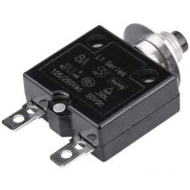 Tigrezy - Disjoncteur, Interrupteur de disjoncteur disjoncteur de commutateur thermique de remise manuelle sur le protecteur actuel de surcharge (8A)