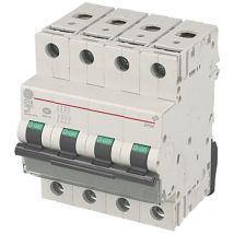 General Electric - Disjoncteur 63A 4P courbe c 6ka EP60 ge power 676118