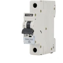 Schelinger - Disjoncteur modulaire 40A - 1P - Courbe c - 6kA - Protection contre les surintensités
