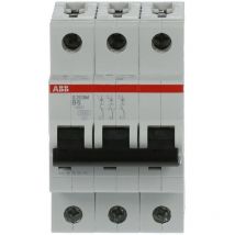 Disjoncteur S200M 3P B6 10kA ABB 2CDS273001R0065