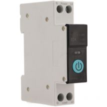Zoternen - Disjoncteur sur Rail Din, commutateur wifi intelligent, télécommande de téléphone portable, 3 Modes de synchronisation pour appareils