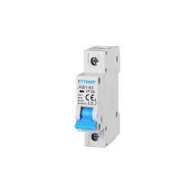 Ettroit - Interrupteur thermique magnétique 1P 6A 220V 6Ka 1 module din JX110660