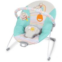 Disney Baby - Winnie - Verstellbarer Baby-sitz Mit Abnehmbaren Spielzeugen - Verstellbar Von 0 Bis 6 Monaten, Beruhigende Vibrationen