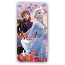 Baumwolle Strandtuch Frottee Badetuch mit Premium Druck, 70x140 cm - Disney Frozen