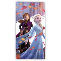 Baumwolle Strandtuch Frottee Badetuch mit Premium Druck, 70x140 cm - Disney Frozen