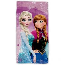 Baumwolle Strandtuch Frottee Badetuch mit Premium Druck, 70x140 cm - Disney Frozen