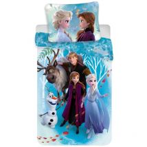 Bettwäsche-Set – Kuschelige Baumwolle, 140x200 cm & 70x90 cm - Disney Frozen