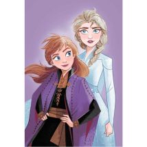 Disney Frozen - Mikroflanelldecke 100x150 Cm Kuscheldecke Aus 100 % Polyester, Weich & Warm