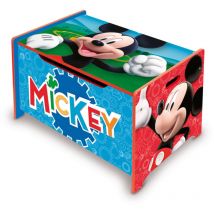 Disney Mickey Coffre à jouets en bois