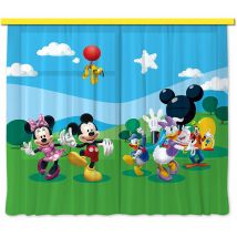 Disney Mickey Mouse - Coppia di Tende per la Cameretta 180x160 cm