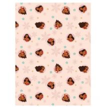 Disney Moana Decke – Weiches & leichtes Flanell für Bett & Sofa (110x150 cm)