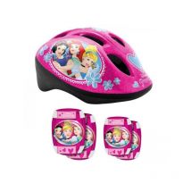 DISNEY PRINCESSES Casque + Coudieres/Genouilleres