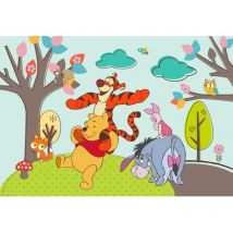 Disney - Graham & Brown Winnie The Pooh Nursery Mural Wallpaper Paste The Wall