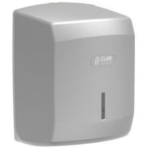 Dispensador de papel tipo Mecha 334x226x230mm ABS antiestático – Ideal para baños de alta afluencia – Color blanco, negro o transparente fumé