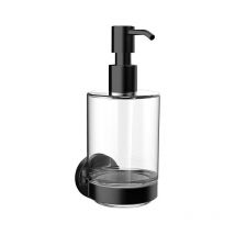 Emco - Dispensador de jabón redondo recipiente de cristal, modelo