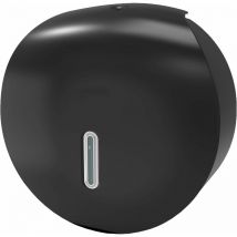 Dispensador de papel higiénico en abs color negro mate Tecom 151065NR Negro mate