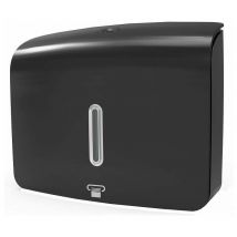 Piralla Rubinetteria - Dispensador para toallas de papel en negro mate Piralla 151060NR | Negro mate - Negro mate