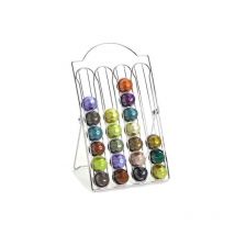 Dispenser a rack da 32 capsule tipo Nespresso