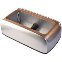 Dispenser automatico copriscarpe monouso casa ufficio struttura robusta grigio