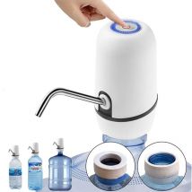 NK - Dispenser di acqua – Dispenser automatico, Ricarica usb, Dosatore in Acciaio, Senza bpa, 1200 mAh, 1,5 l, 5,7 l, 10 l, 11,3 l, 15 l, 18,9 l,