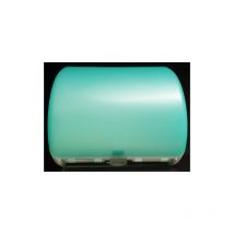 Dispenser distributore asciugamani piegati a c o rotolo trasparente fume'