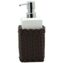 Dispenser in ceramica bianco - serie Fibra