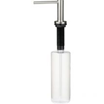 Dispenser per sapone liquido installazione lavello cucina in colore acciaio spazzolato Deante aster ZZZF0DD Acciaio Spazzolato