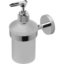 Dispenser sapone a parete in vetro satinato - life Ares