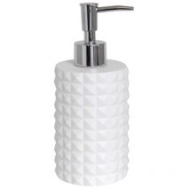 Spire - Dispenser sapone in poliresina mosaik Bianco