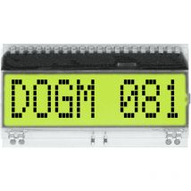 Display Visions - 7-Segment-Anzeige Gelb-Grün 11.97 mm 3.3 v, 5 v Ziffernanzahl: 1