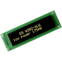 Display Visions - OLED-Display Gelb-Grün 5.55 mm 3.3 v, 5 v Ziffernanzahl: 2 EAW202-XLG