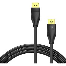 DisplayPort 1.4 Kabel 5m, 8K 60Hz/ 4K 120Hz (schwarz)