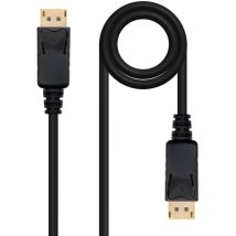 Câble DisplayPort 1m – Mâle/Mâle – 4K à 60Hz – Nanocable