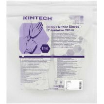 Kimtech - Pure G3 nxt Disposable Gloves, White, Nitrile, Powder Free, Textured Fin
