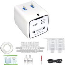 Lifcausal - wifi Intelligent Watering Device Double Pump Timed Automatic Drip Irrigation System Remote app Controller for Garden Terrace Potted Plant
